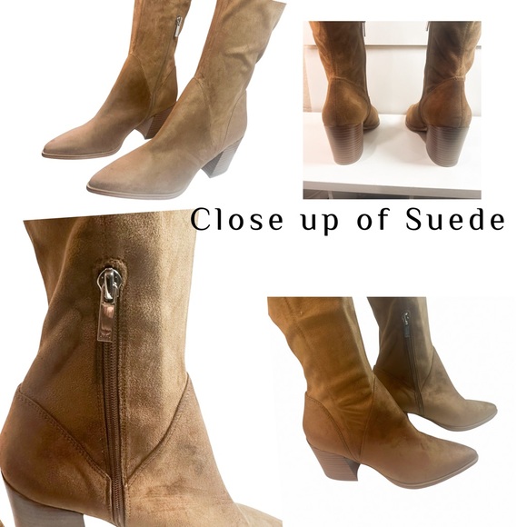 Marc Fisher LTD Over-the-Knee Suede Boots Size 9.5M - Picture 9 of 10